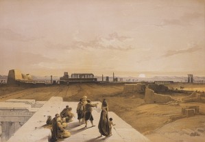 The temple of Luxor